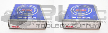 LOT OF 2 NEW NSK 6006ZZCM BEARING METAL