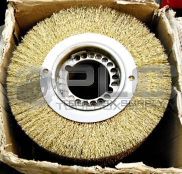 KENT 6123499-014B 11.81" OD X 24" B/F 3 1/4" AH W/ 1/2" X 1/4" DEBURRING BRUSH