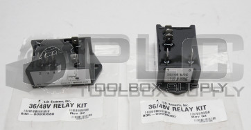 LOT OF 2 NEW I.D. SYSTEMS 835-00000080 36/48V RELAY KIT 825-00000490