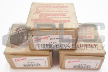 LOT OF 3 BROWNING 1078369 SPLIT TAPER H 1 3/16