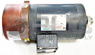 LEESON ELECTRIC C6T11NC38C 116424.00 MOTOR w/ DINGS 62006-545-51D BRAKE