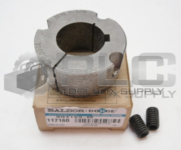NEW BALDOR 117160 TAPER LOCK BUSHING 1610 1-3/16INCH BORE KW