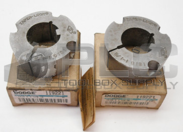 LOT OF 2 NEW DODGE 119221 BUSHING 1610 X 1 1/8-IK