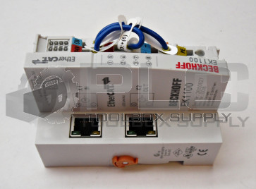 BECKHOFF EK1100 ETHERCAT COUPLER E-BUS TERMINALS RJ45 CONNECTION 24 VDC