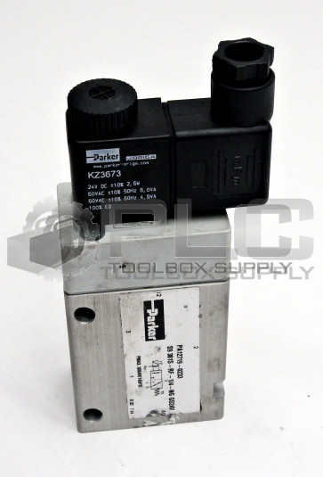 PARKER PA12719-0233 VALVE S9 381S-RF-1/4 24VDC PA127190233