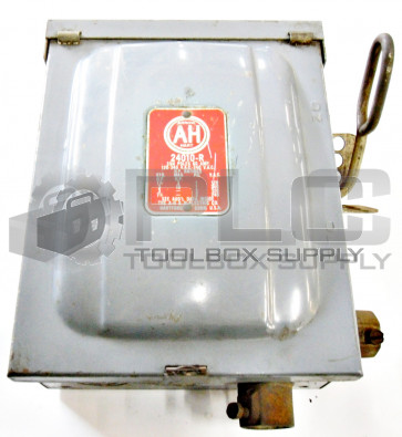 ARROW H & H ELEC. CO. 24010-251 ENCLOSED SWITCH 60AMP 120-240AC 24010