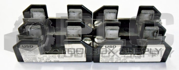 LOT OF 2 USD H25030-2S FUSE HOLDER 30AMP 250V
