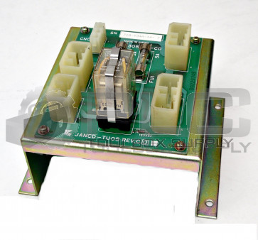 YASKAWA ELECTRIC JANCD-TU05 PC BOARD POWER ON/OFF W/5AMP FUSES JANCDTU05