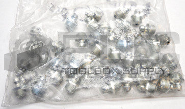 LOT OF 49 NEW MSC 03245164 GREASE FITTING  10MMx1MM THREAD 11MM ZERK 1/2"
