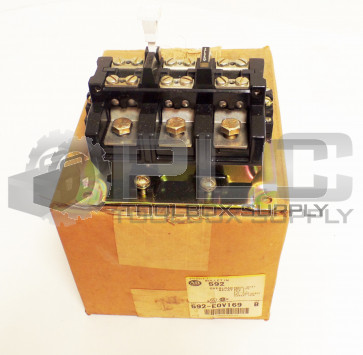 NEW ALLEN BRADLEY 592-EOV169 SERIES B OVERLOAD RELAY RESET 592-E0V169