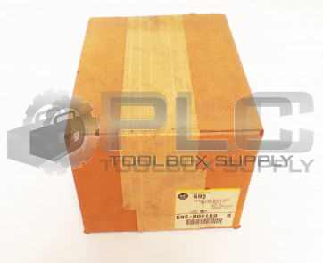NEW ALLEN BRADLEY 592-DOW169 OVERLOAD RELAY MANUAL RESET 592-D0W169 SEALED