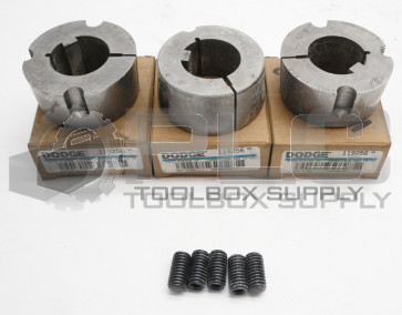 LOT OF 3 NEW DODGE 119256 2012 X 1 7/16-IK BUSHING