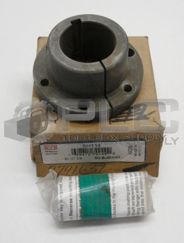 NEW TB WOODS SH114 BUSHING QD 1-1/4INCH BORE 