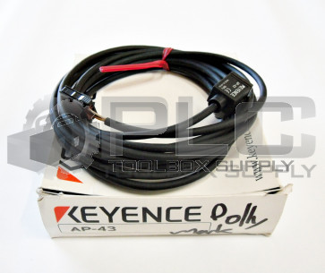 NEW KEYENCE AP-43 SENSOR HEAD POSITIVE PRESSURE TYPE