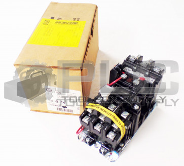 NEW ALLEN BRADLEY 509-AOD SIZE 0 STARTER 115-120V, 60HZ, 509AOD