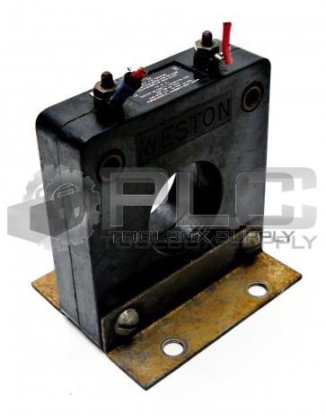 WESTON 605 CURRENT TRANSFORMER RATIO 100/5 5VA 25-800HZ