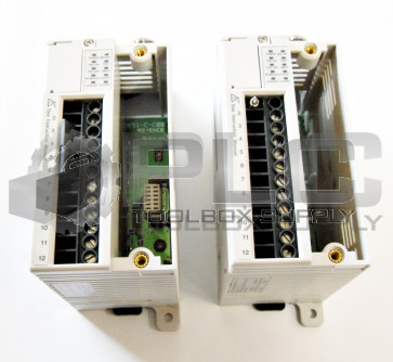 LOT OF 2 KEYENCE SL-R11 SAFETY RELAY 150 MA MAX 24 VDC *READ DESCRIPTION 