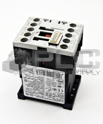 SIEMENS 3RT1017-1BB42 CONTACTOR 12A 3POLE 24V COIL NON-REVERSING 3RT10171BB42