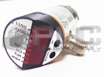 IFM EFECTOR PN7209 ELECTRONIC PRESSURE MONITOR PN11BRBN14QFRKGUSPN7209