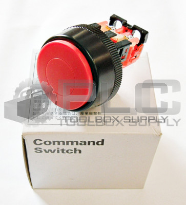 NEW FUJI AR30M3R-01R PUSH BUTTON RED