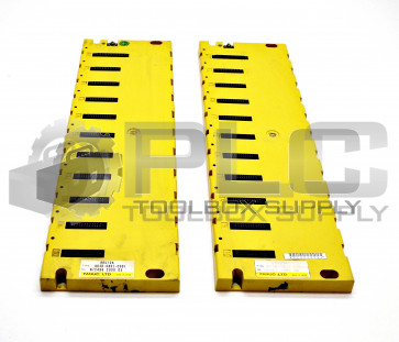 LOT OF 2 FANUC A03B-0807-C001 BASE MODULE A03B0807C001