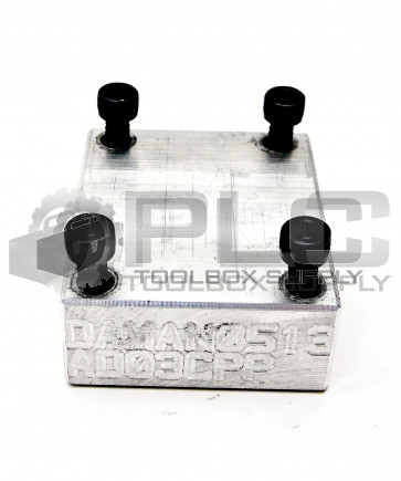 DAMAN AD03CPP ALUMINUM MANIFOLD COVER PLATE