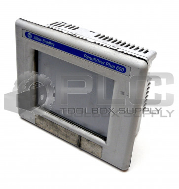 ALLEN BRADLEY 2711P-T6C20D8 PANELVIEW PLUS 600 5.7' TOUCH SCREEN 2711PT6C20D8