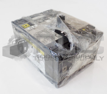 NEW SQUARE D FAL36020 3P 20A AMP 600V-AC CIRCUIT BREAKER 