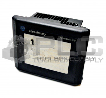 ALLEN BRADLEY 2711-T6C8L1 /B PANELVIEW 600 OPERATOR INTERFACE SCREEN **READ**
