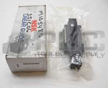 NEW NSK NAH25EMZ LINEAR GUIDE BALL CARRIAGE PROFILE RAIL