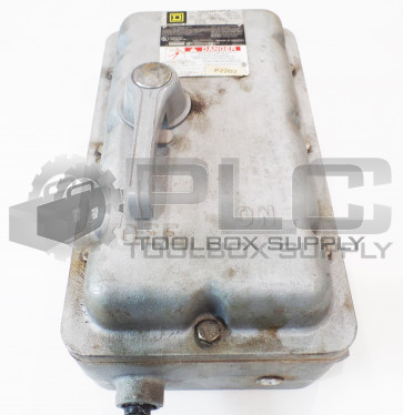SQUARE D H60XFA SER.E1 EXPLOSION PROOF 60 AMP 3 POLE 600V BREAKER DISCONNECT