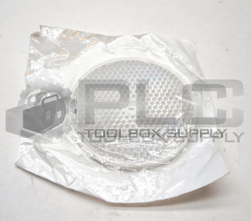NEW IFM TS-80 PRISMATIC REFLECTOR 3" PLASTIC ROUND 80MM DIA TS80