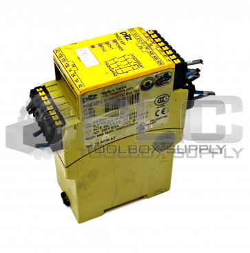 PILZ 787313 SAFETY RELAY PNOZ X3P C 24-240VACDC 3N/O 1N/C 1SO