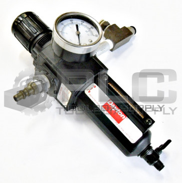 DAYTON 4ZK88 PNEUMATIC FILTER REGULATOR WITH PRESSURE GAUGE 