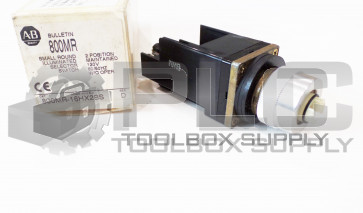 NEW ALLEN BRADLEY 800MR-16HX2BS SWITCH SER D