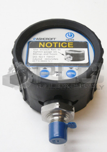 ASHCROFT WD4251L DIGITAL TEST GUAGE 0-20000 PSI