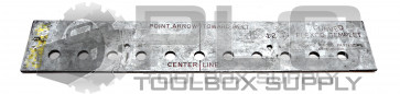 FLEXCO CURVED TEMPLET 375X 1/2"