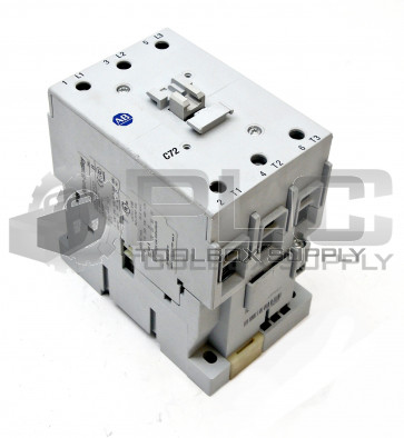 ALLEN BRADLEY 100-C72*00 /B CONTACTOR W/ 100-S /B CONTACT BLOCK 100-C72D00