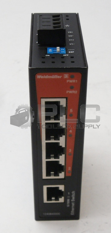 WEIDMULLER IE-SW-BL05-5TX ETHERNET SWITCH 1240840000