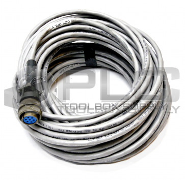 AMPHENOL 16S-1SF 7PIN ROUND CONNECTOR WITH CABLE UNKNOWN LENGTH