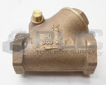 NEW LEGEND 150 S 300 W0G BRONZE SWING CHECK VALVE 3/4"