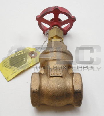 NEW MILWAUKEE 125 SWP 200 WOG BRASS VALVE 1"