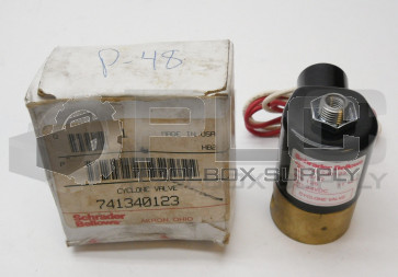 NEW SCHRADER BELLOWS 741340123 CYCLONE VALVE 24VDC 11 WATTS