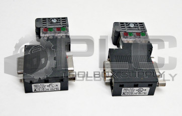 LOT OF 2 SIEMENS 6ES7972-0BB50-0XA0 SIMATIC DP BUS CONNECTOR FOR PROFIBUS