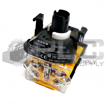 NEW EAO 704.900.4 SWITCHING ELEMENT W/ 704.950.0 LAMP SOCKET 