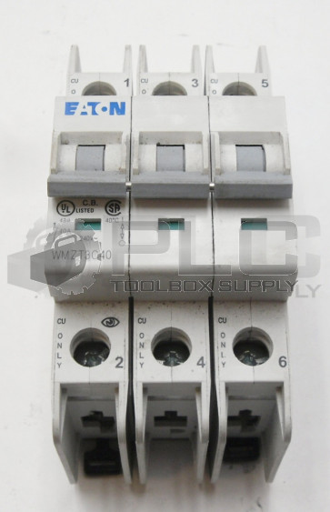 EATON  WMZT3C40 CIRCUIT BREAKER 40AMP 3POLE 240VAC