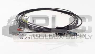 NEW KEYENCE FU-12 FIBER OPTIC SENSOR