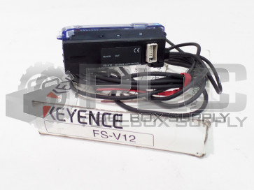 NEW KEYENCE FS-V12 FIBEROPTIC SENSOR