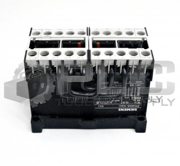SIEMENS 3TD2003-1QK6 CONTACTOR ASSEMBLY FOR REVERSING SIZE 00 AC-3 3TD20031QK6
