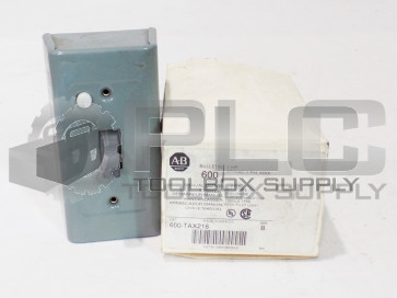NEW ALLEN BRADLEY 600-TAX216 MANUAL STARTING SWITCH